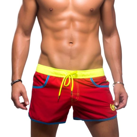 Red Swim Shorts NWT